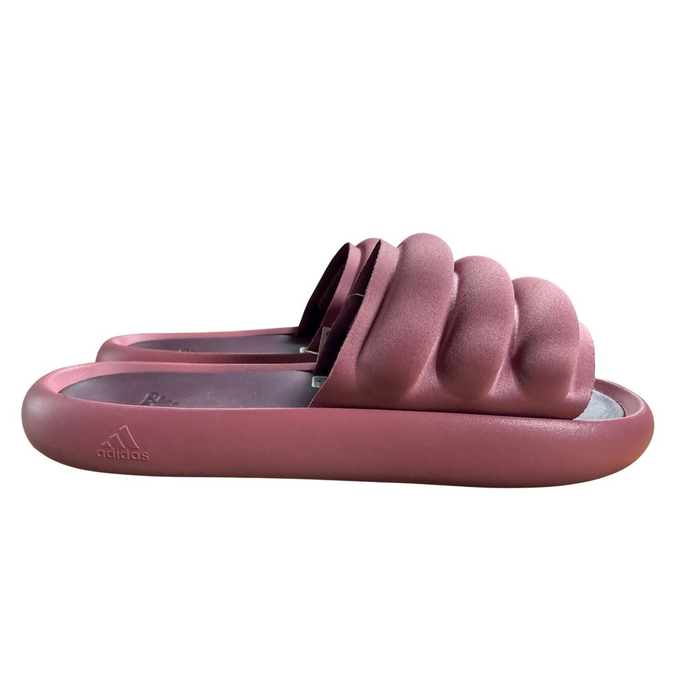 Adidas Adilette Zplaash Slides Pink Purple Puffy Platform Sandals IG5874 Size 11